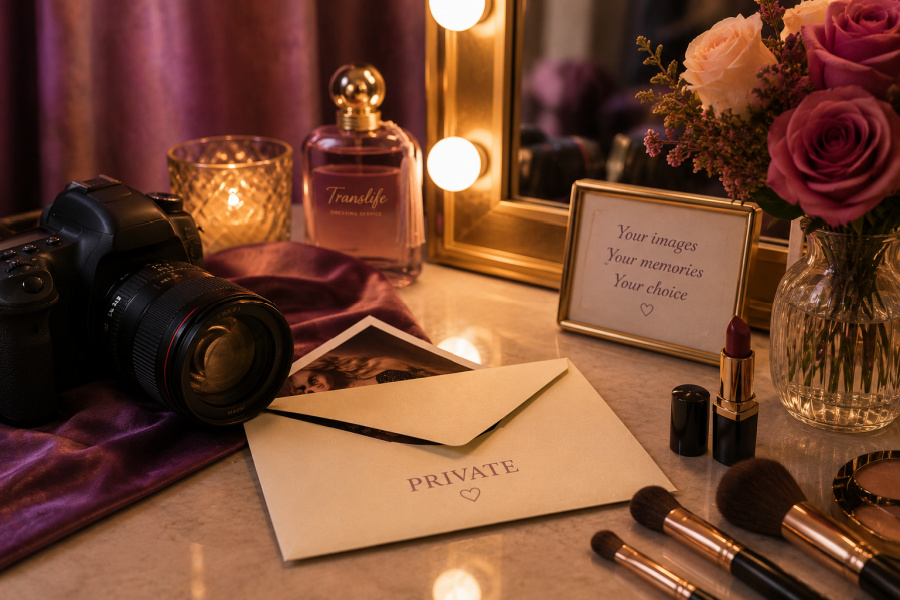Photography privacy at the Translife Dressing Service