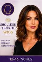 shoulder length wigs from crossdressing wigs UK