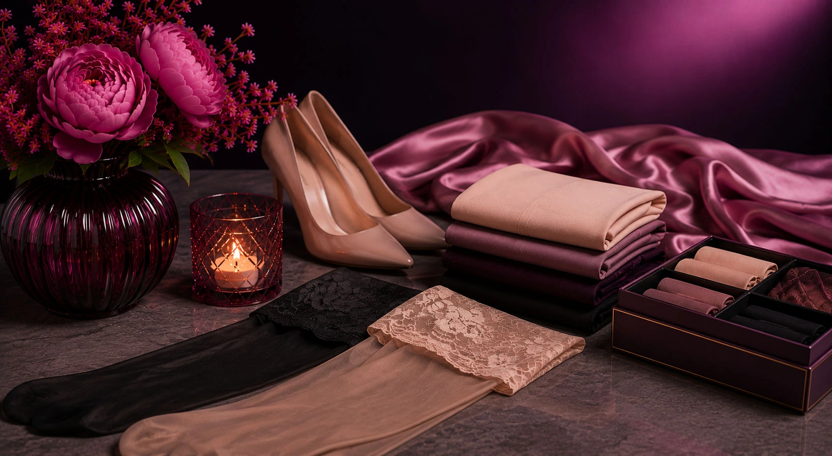 Crossdressing footwear guide with a preview of the future hosiery guide