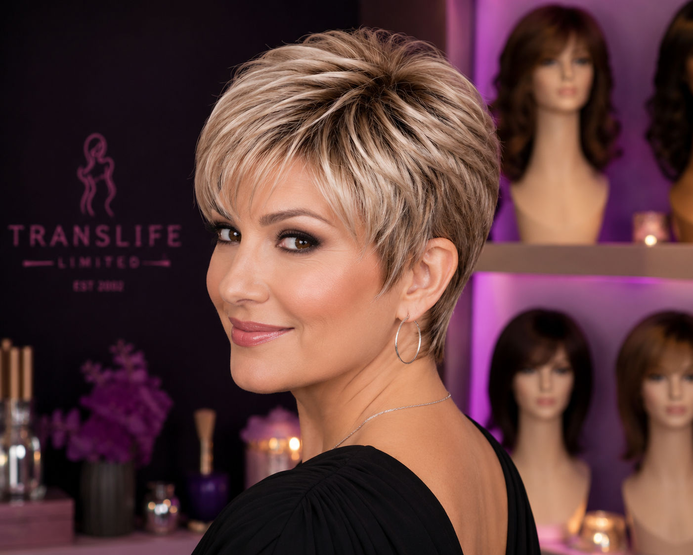 Short Crossdressing Wigs UK