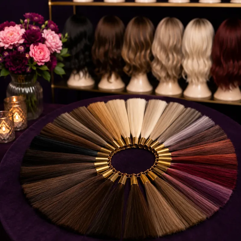 Wig Length Guide readers choosing a suitable wig colour