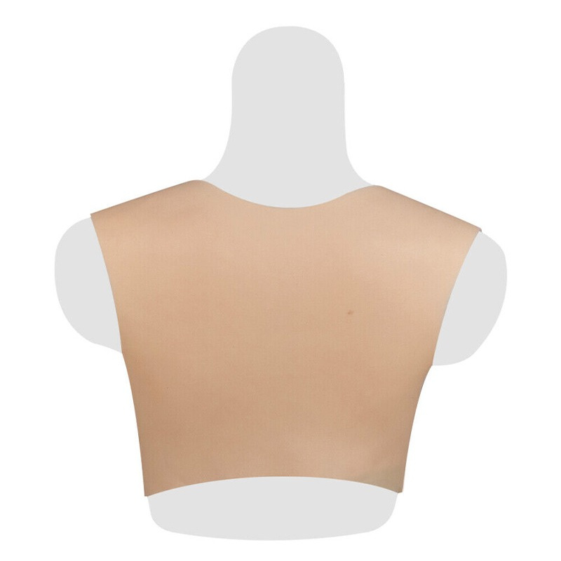 Silicone breastplate