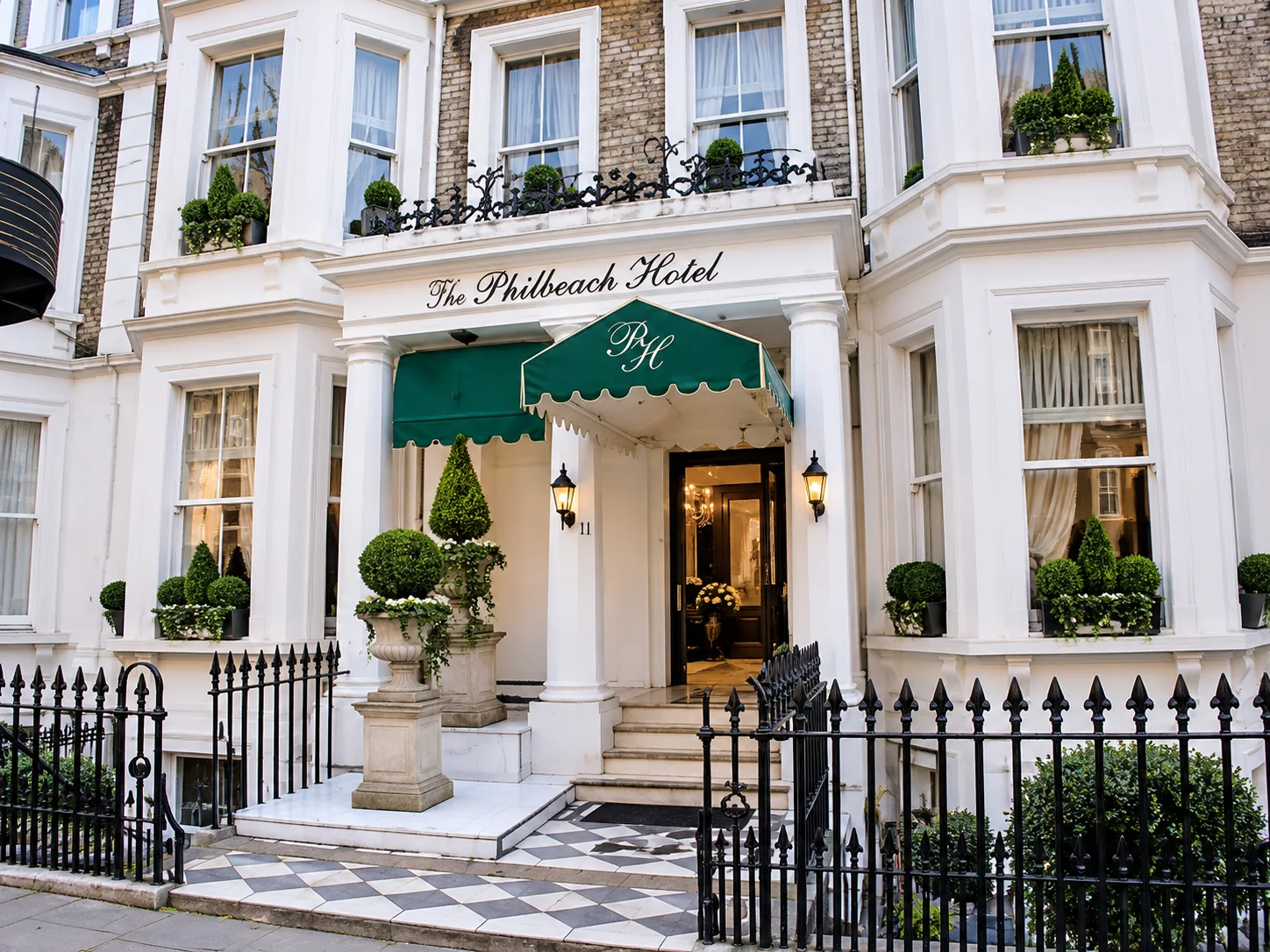 The Philbeach Hotel in London, part of Sophie's early crossdressing story