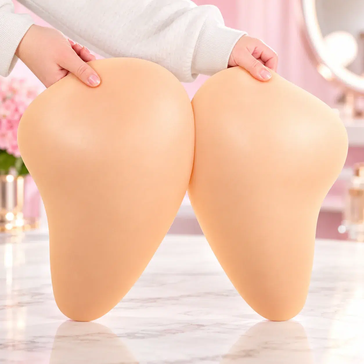 Silicone hip pads